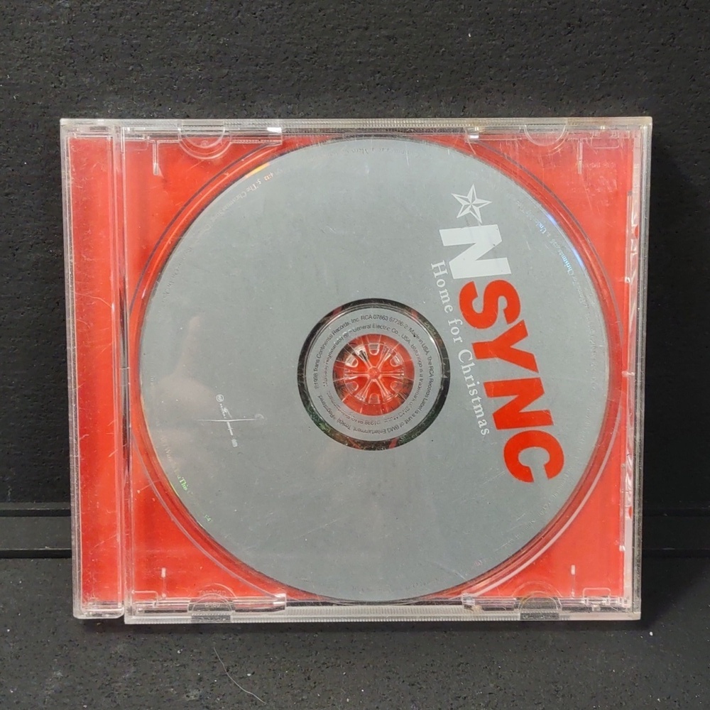USED NSYNC CHRISTMAS CD HOME FOR CHRISTMAS